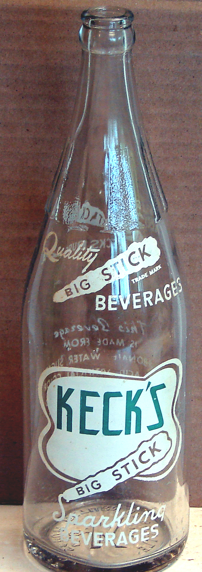 BIG RED COLA salutes 1980 LOUISVILLE NAT CHAMPS  16 oz vintage ACL Soda Bottle 