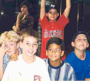 Ben Weide and Friends from RL Brown school, Jacksonville, Florida; Oct. 1998.