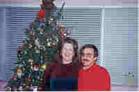 Chris and Catherine Weide, Christmas 1998; Jacksonville, Florida