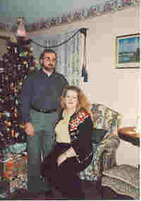 Chris and Catherine Weide, Christmas 1999; Jacksonville, Florida