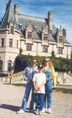 The Weide Family (Chris, Catherine and Ben) at the Biltmore, Oct. 1998