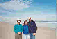 Chris Weide and Nancy Harts and Dwight Harts, Jan. 2001; Atlantic Beach, Florida