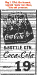 56-02. Coca-Cola advertisement