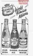 61-01. Canada Dry product advertisement