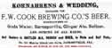 kw1886. Kornahrens and Wedding advertisement, 1886