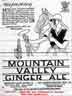 m062927. Mountain Valley Ginger Ale advertisement, June 29, 1927