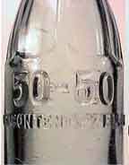 Pic. of 50-50 Bottling Co.