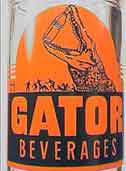 1957 Seven-Up Gator bottle