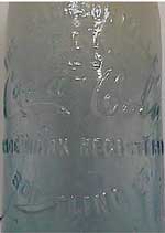 Pic. of Jacksonville Fla. Coca-Cola Bottling Co. bottle