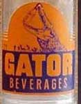 1948 Seven-Up Gator bottle