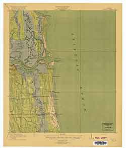 USGS Mayport 1918 Quadrangle