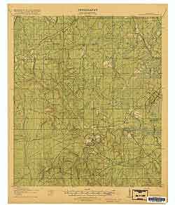 USGS Middleburg 1918 Quadrangle