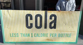 Diet-Rite Cola Sign