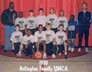 Ben Weide (front row-far left), 1999 Arlington YMCA Basketball team,
      Jacksonville, Florida, (coach Hunter, back row-far left)