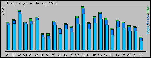 Hourly usage