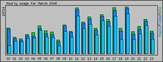 Hourly usage
