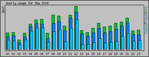 Hourly usage