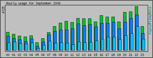 Hourly usage