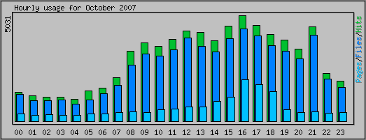 Hourly usage