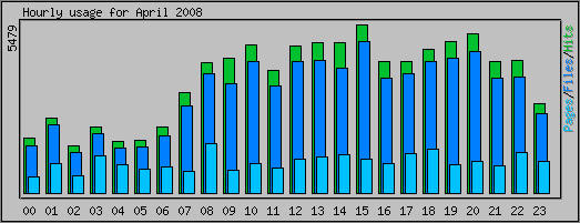 Hourly usage