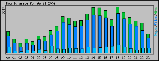 Hourly usage