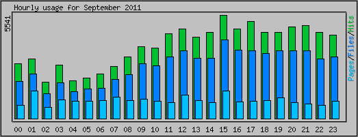 Hourly usage