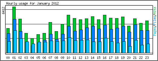 Hourly usage