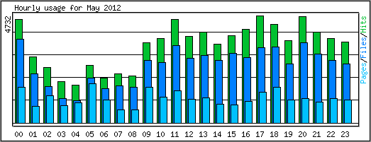 Hourly usage