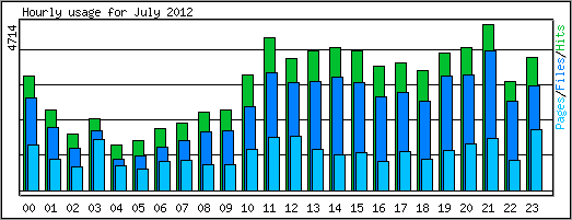 Hourly usage