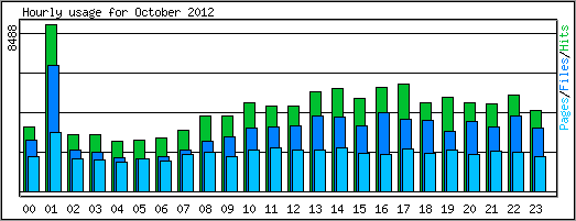 Hourly usage