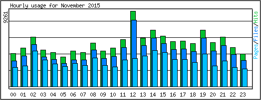 Hourly usage