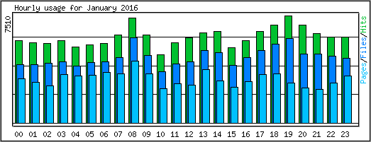 Hourly usage