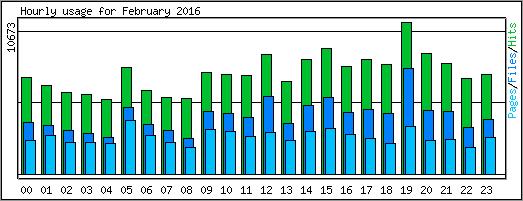 Hourly usage