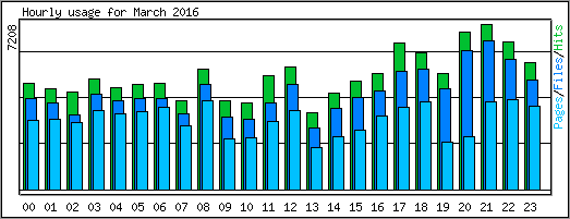 Hourly usage