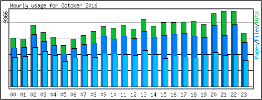 Hourly usage