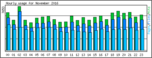 Hourly usage