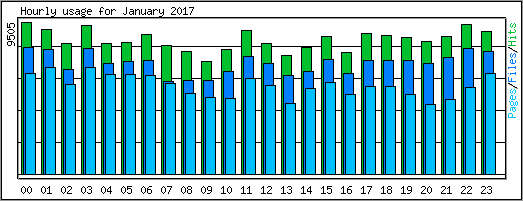 Hourly usage