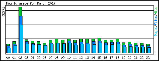 Hourly usage